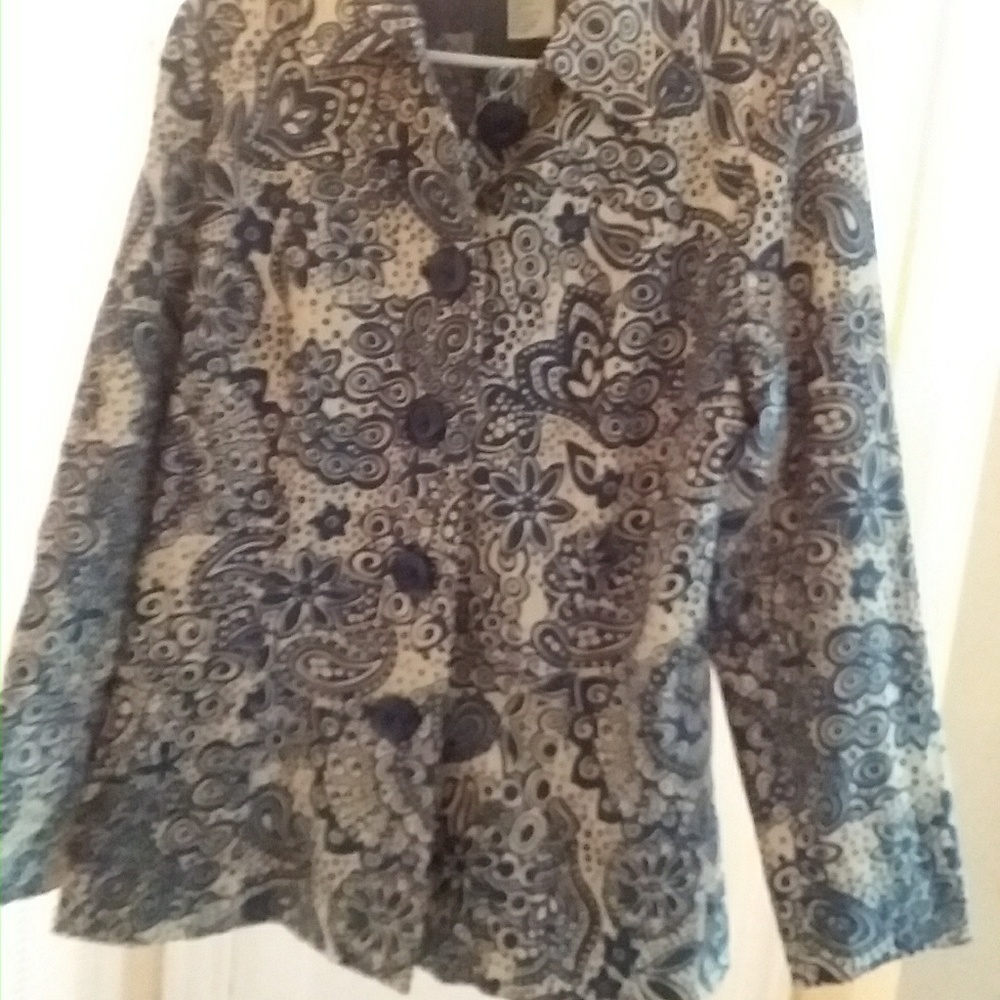Reqirements dress or casual floral jacket